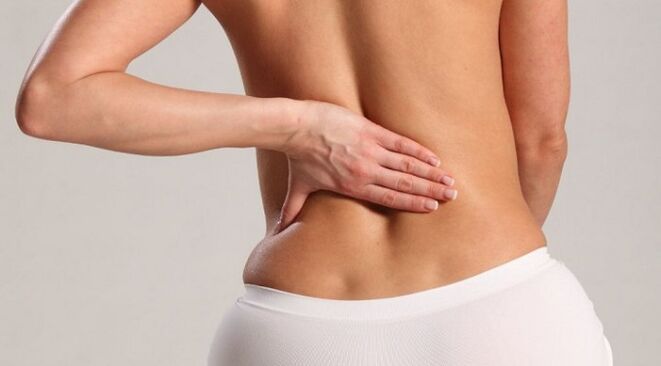 Lumbar eskualdean osteokondrosiaren kausak
