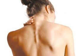 Lepoko mina osteochondrosis cervikoarekin
