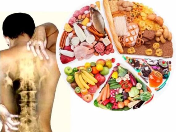 Osteokondrosirako dieta